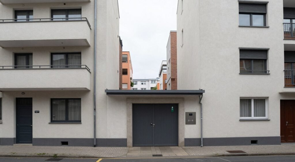 quartier urbain de Bruxelles avec service de serrurerie local